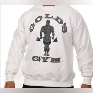 Gold’s Gym White Crewneck